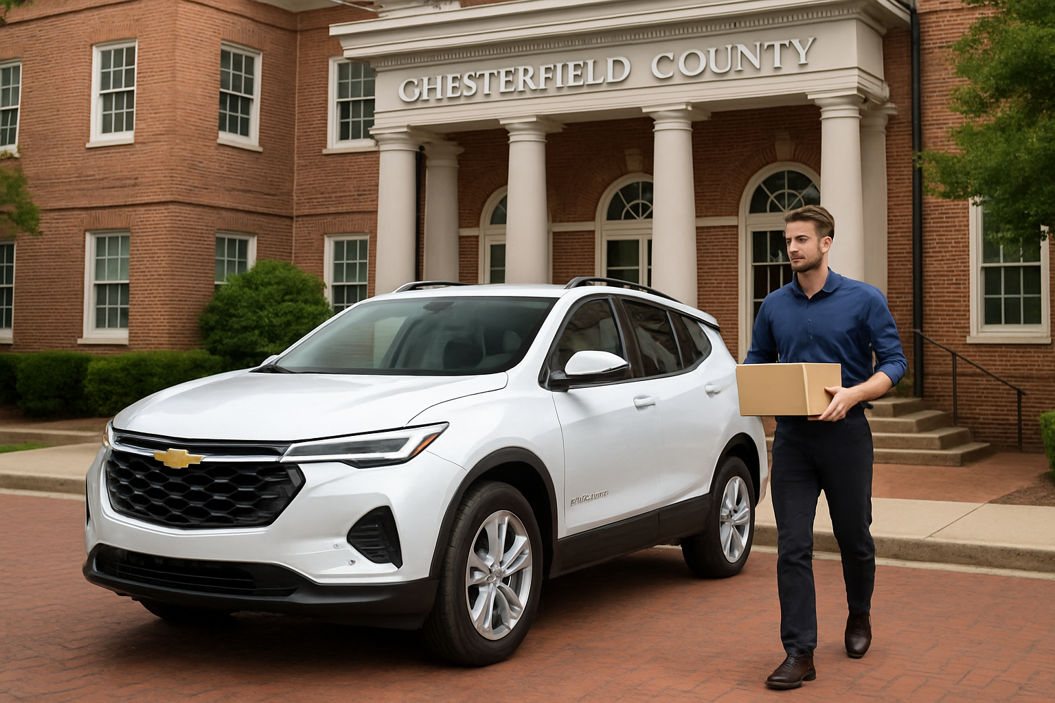 Professional courier in Chesterfield County