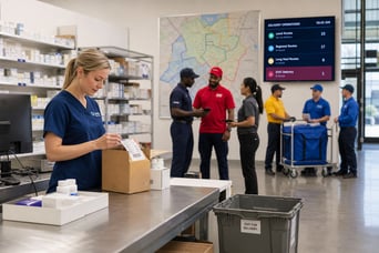 When Should Pharmacies Use Internal Drivers, Couriers, or National Carriers?
