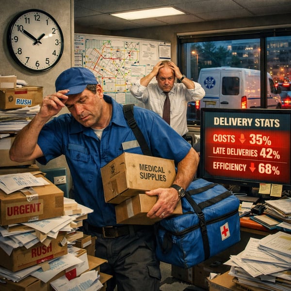 Why In-House Medical Delivery Programs Fail When Volume Scales