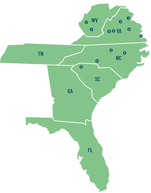 Delivery Locations map-1