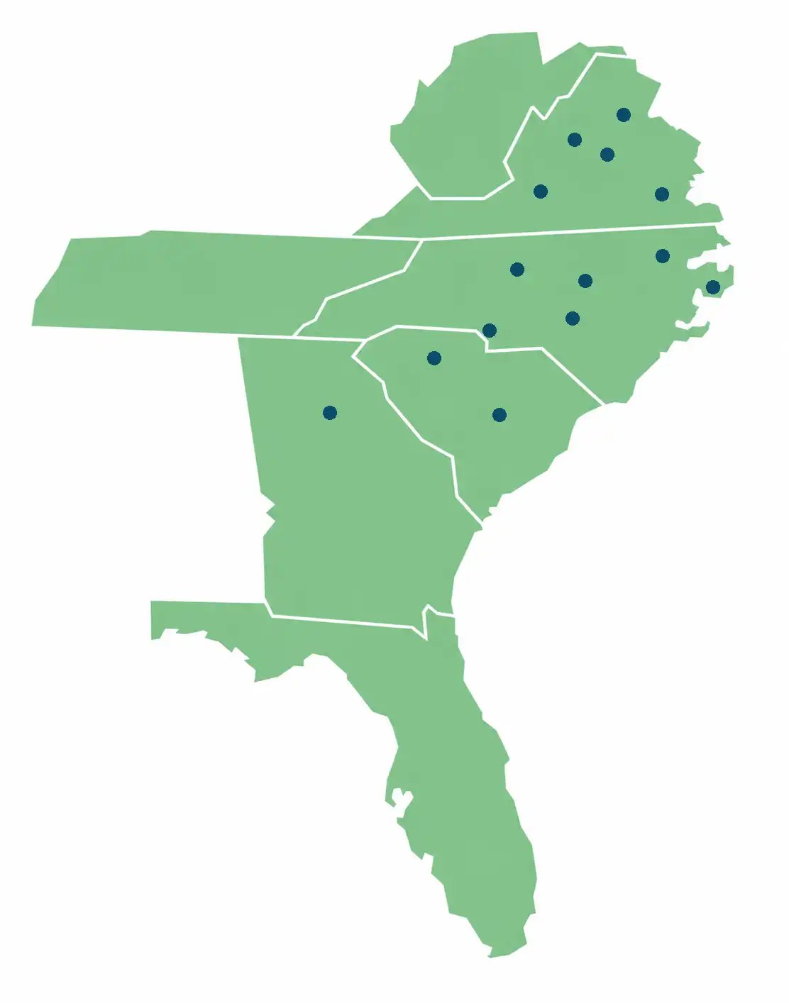 Go2 Delivery Medical Courier Services map