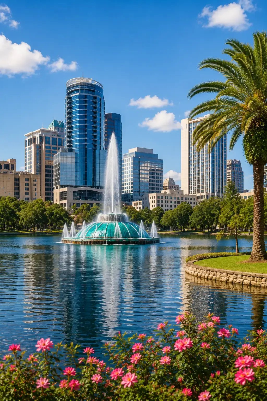 Lake Eola Fountain