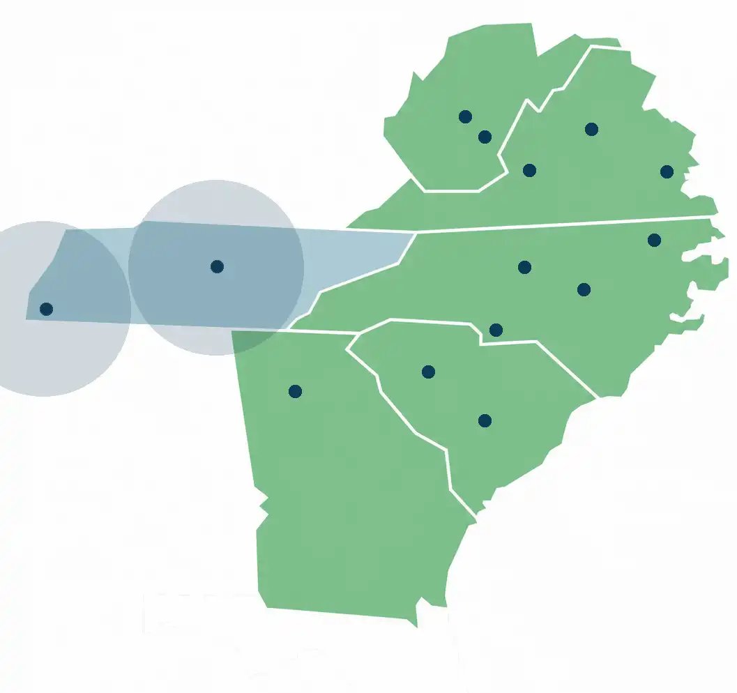Tennessee Routing Hubs