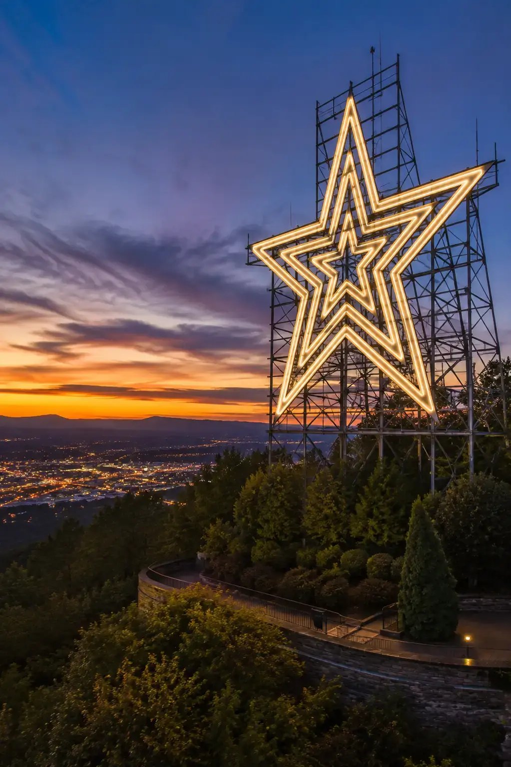 Mill Mountain Star