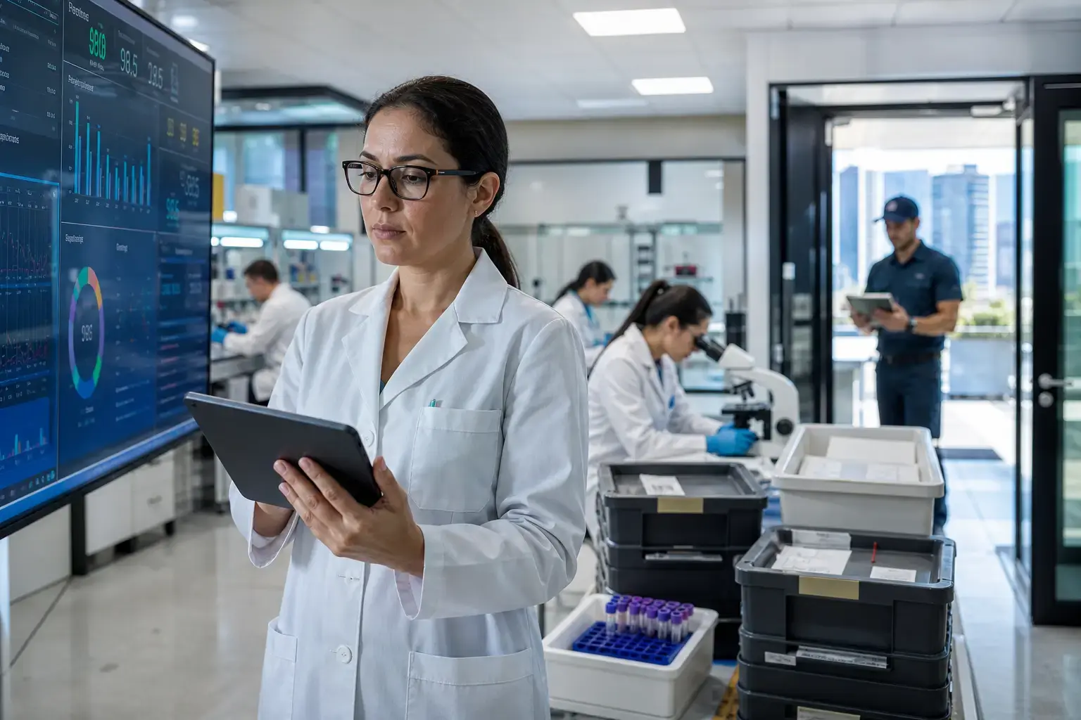 The Laboratory Could Measure Everything—Except Their Logistics