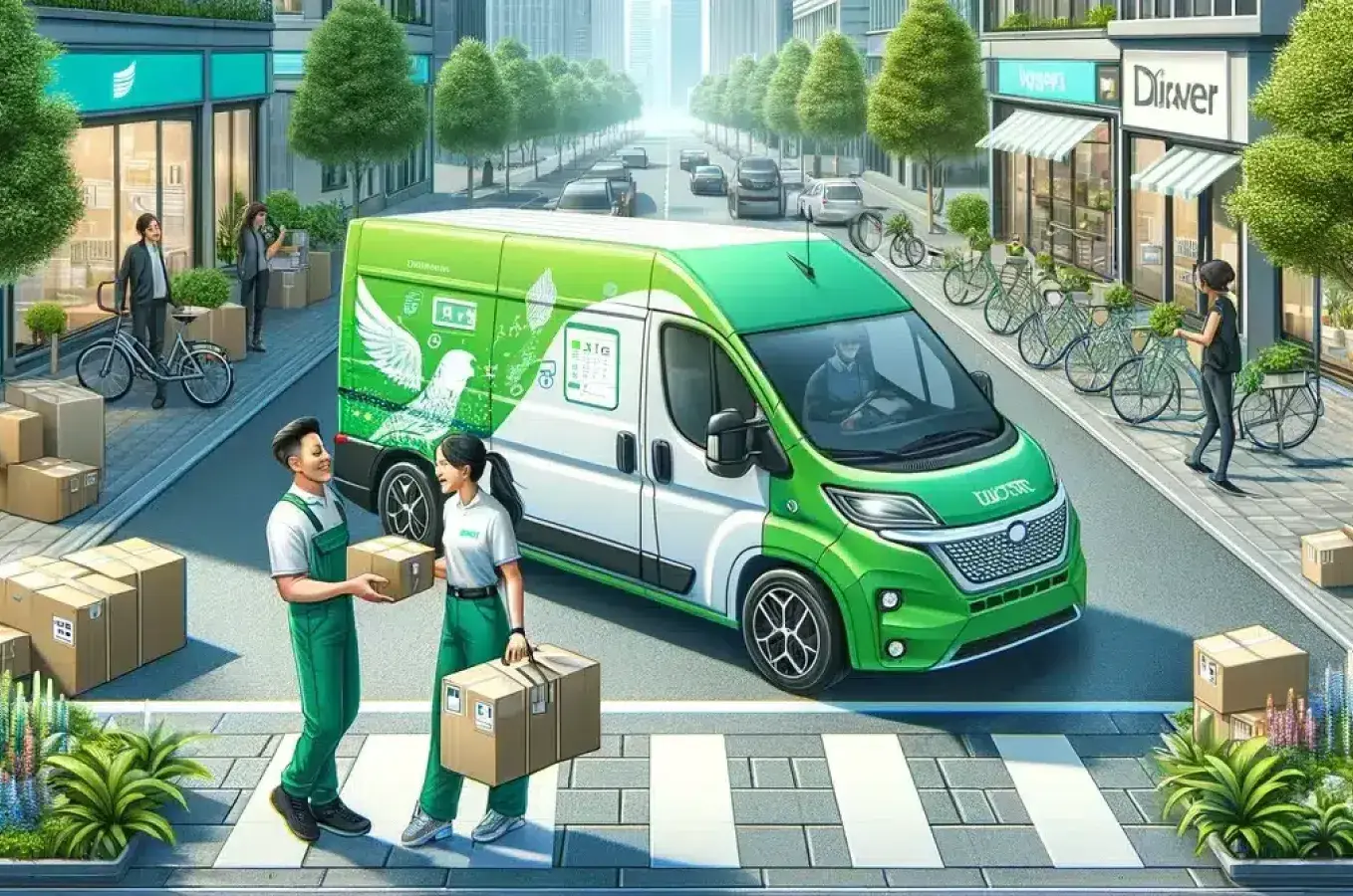 Greening the Last Mile Delivery