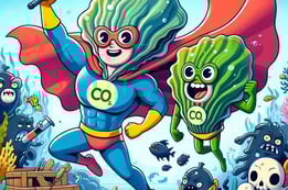 cartoon of under the sea