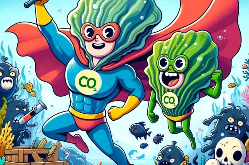 cartoon of under the sea