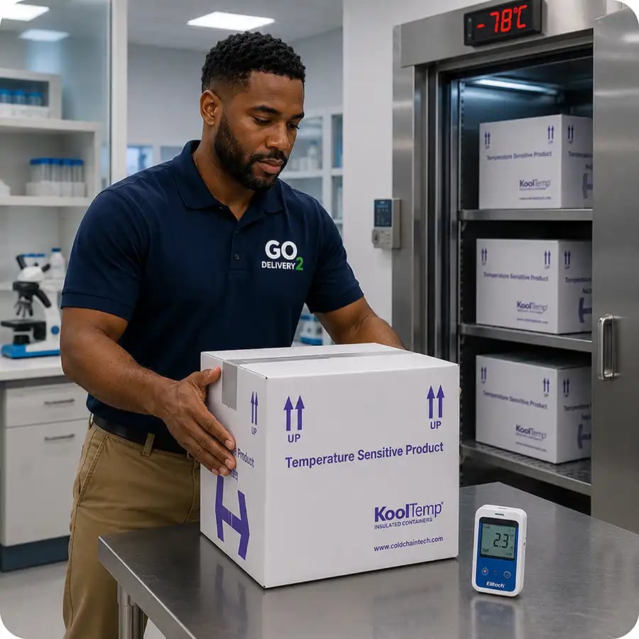biotech cold chain delivery