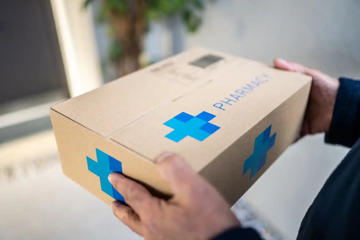 home delivery of pharmacy package